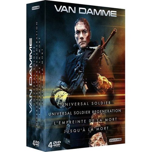 Van Damme - Universal Soldier + Universal Soldier Regeneration + L'empreinte De La Mort + Jusqu'à La Mort - Pack