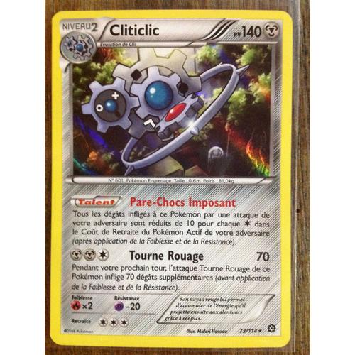 Pokémon - 73/114 - Cliticlic - Xy - Offensive Vapeur - Holo Rare