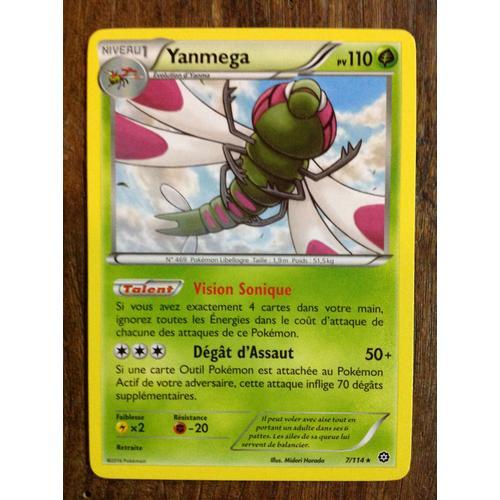 Pokémon - 7/114 - Yanmega - Xy - Offensive Vapeur - Rare