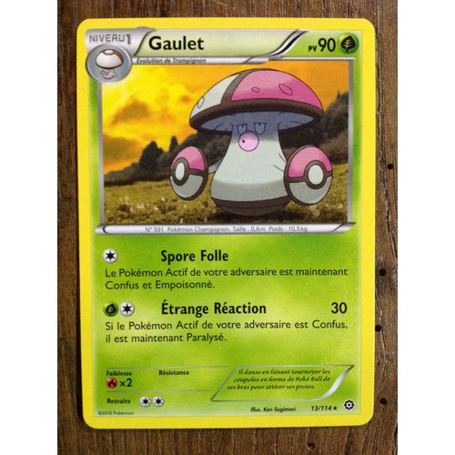 Pokémon - 13/114 - Gaulet - Xy - Offensive Vapeur - Rare