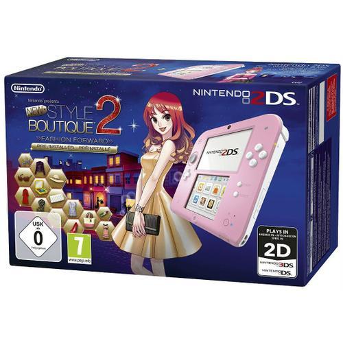 Nintendo 2ds - Console De Jeu Portable - Blanc, Rose - New Style Boutique 2 - Fashion Forward