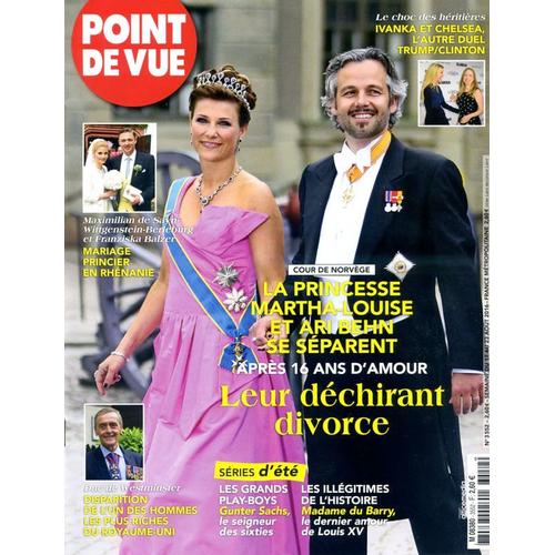 Point De Vue 3552 : La Princesse Martha-Louise Et Ari Behn