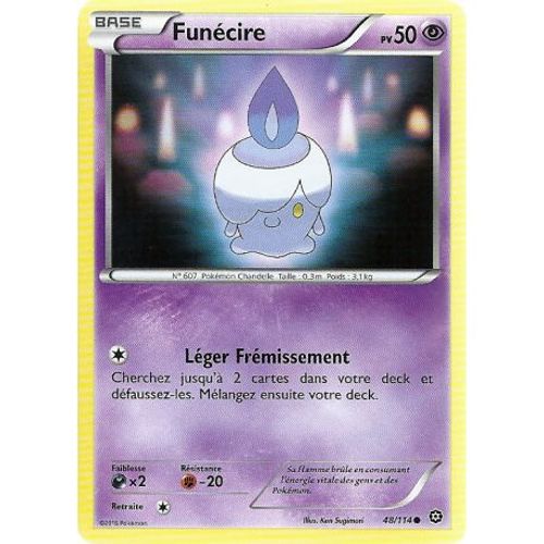 Carte Pokemon - Xy11 - Offensive Vapeur - Funécire - Pv 50 - 48/114 - Commune - Vf