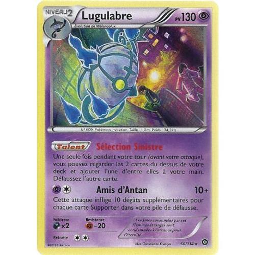 Carte Pokemon - Xy11 - Offensive Vapeur - Lugulabre - Pv 130 - 50/114 - Holo Rare - Vf