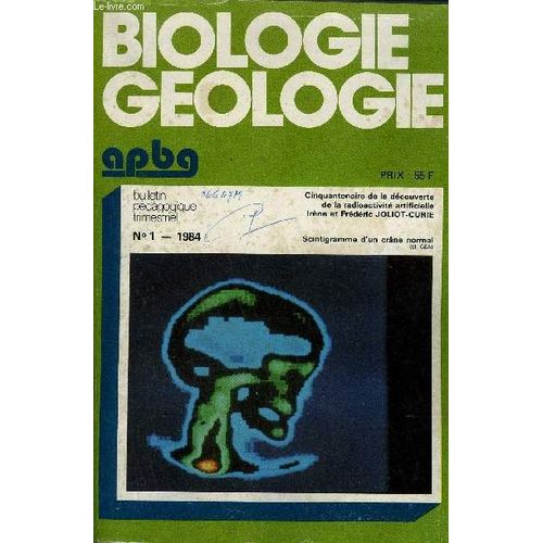 Biologie Geologie - N°1 - 1984