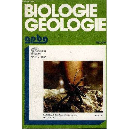 Biologie Geologie - N°2 - 1980
