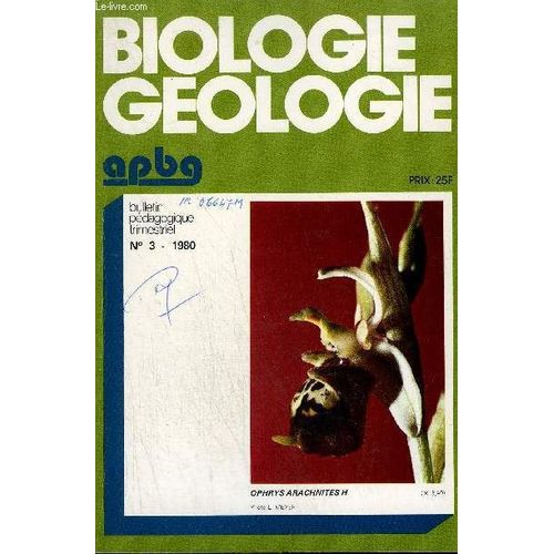 Biologie Geologie - N°3 - 1980