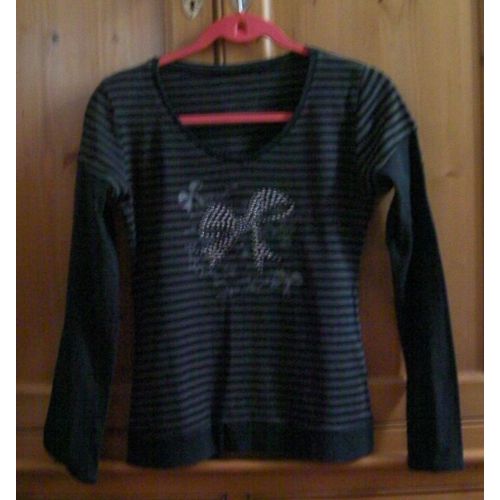 T-Shirt Gris Cache-Cache - Taille 38
