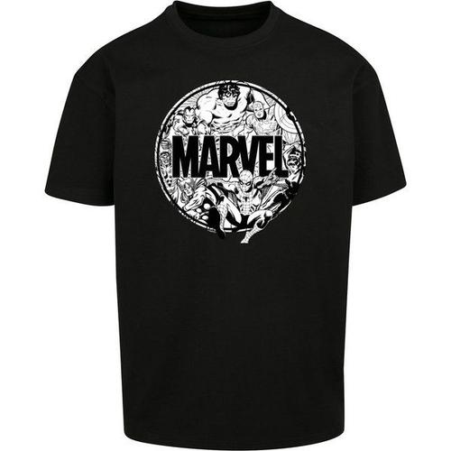 T-Shirt 'marvel Comics Logo Character Infill'