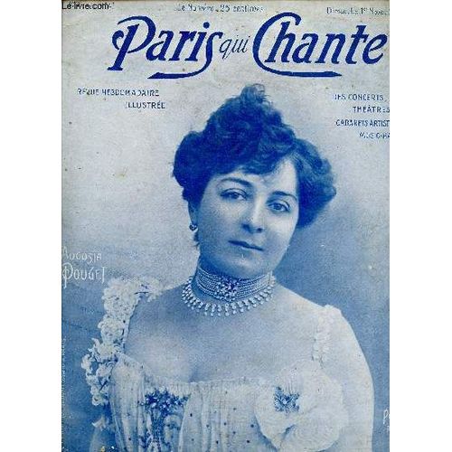 Paris Qui Chante - N°41 - Petite Rose - Serenade A Colombine - L'etudiante - Adagio