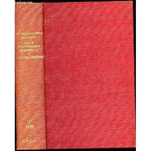 Traite Theorique Et Pratique D'instruction Criminelle Et De Procedure Penale - Tome Troisieme.