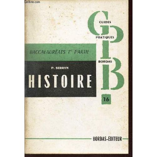 Histoire - Baccalaureat - 1ere Partie  (1848-1914).