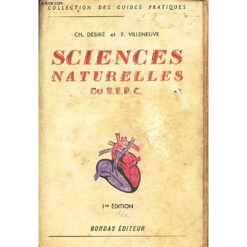 Sciences Naturelles Du  Bepc . / 1ere Edition