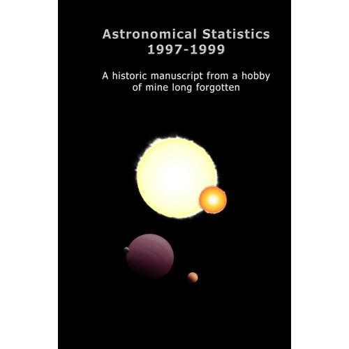 Astronomical Statistics 1997-1999: A Historic Manuscript From A Hobby Of Mine Long Forgotten