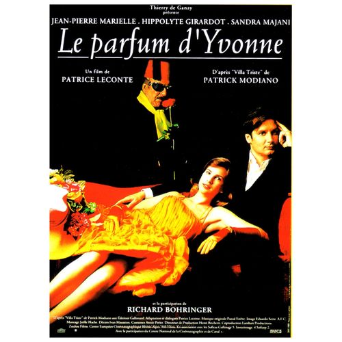 Le Parfum D'yvonne - Véritable Affiche De Cinéma Pliée - Format 120x160 Cm - De Patrice Leconte Avec Hippolyte Girardot, Jean-Pierre Marielle, Sandra Majani, Richard Bohringer, Corinne Marchand- 1994