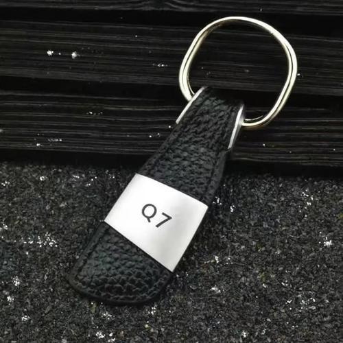 Porte Clés Audi Q7 Noir Cuir - Keychain Clef Cle