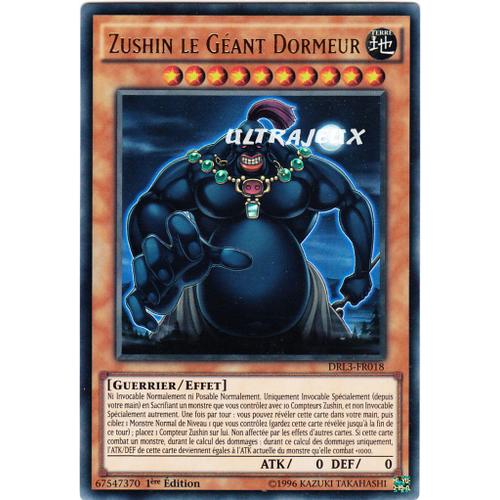 Yu-Gi-Oh! - Drl3-Fr018 - Zushin Le Géant Dormeur - Ultra Rare