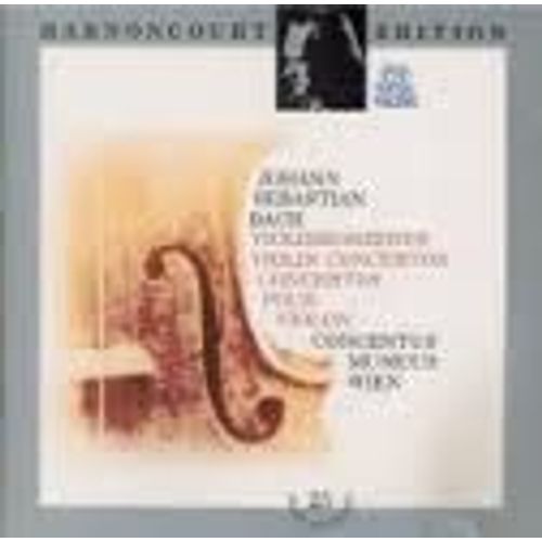 Johann Sebastian Bach (1685-1750) : Double Concerto Pour 2 Violon Et Orchestre En Ré Mineur Bwv 1043 Par Alice Harnoncourt & Walter Pfeiffer Violons Concentus Musicus Wien Dir Nikolaus Harnoncourt