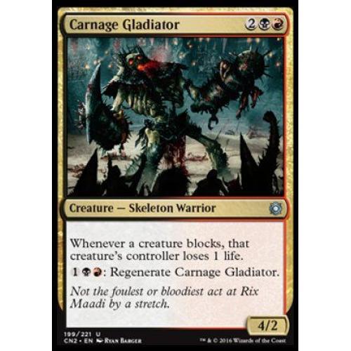 Gladiateur Du Carnage - Carnage Gladiator - Magic Mtg - Conspiracy - Take The Crown - U