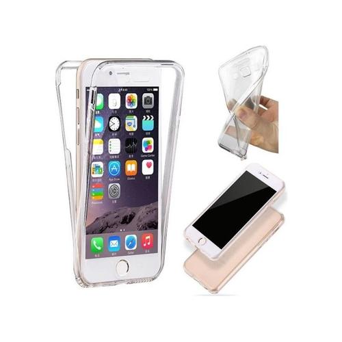 Coque Silicone Intégrale Transparente Pour Iphone 6/6s Plus Apple Protection Gel Souple Housse Etui