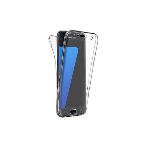 Coque Silicone Intégrale Samsung Galaxy S7 Edge Transparente Protection Gel Souple Housse Etui