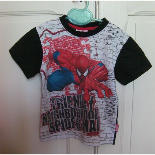 T-Shirt Spiderman- Taille 4 Ans