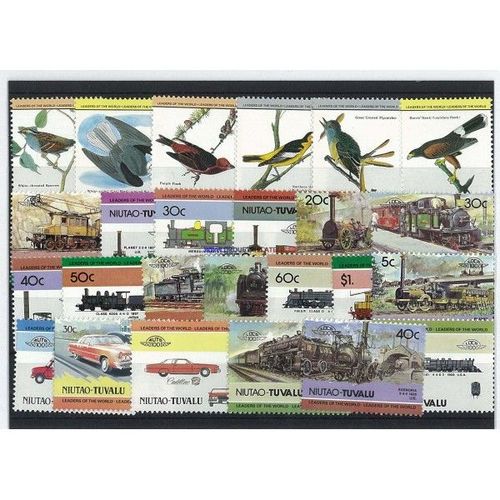 Nuitao - 25 Timbres Differents Obliteres