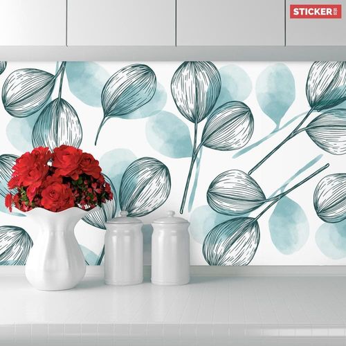 Crédence Adhésive Eucalyptus 100 x 60 cm