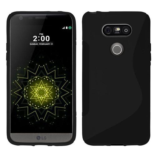  Hq-Cloud Coque Gel Silicone S-Line Pour Lg G5  H850/ G5 Se - Noir