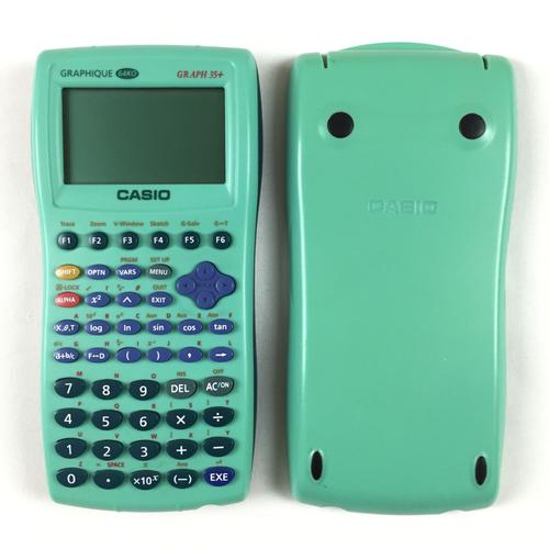 Calculatrice graphique verte Casio Graph 35+