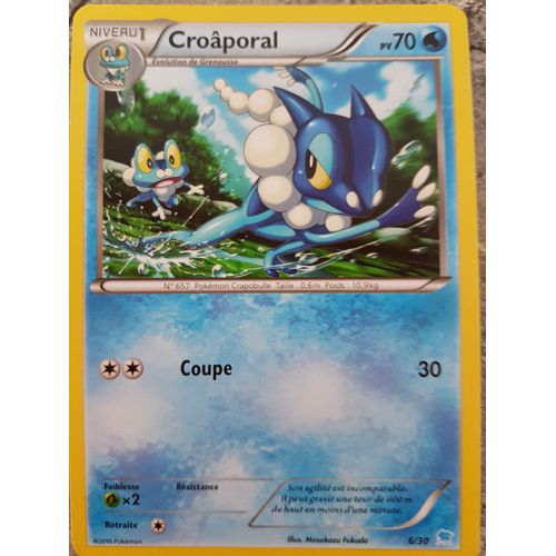 Croâporal Xy Trainerkit Suicune 6/30