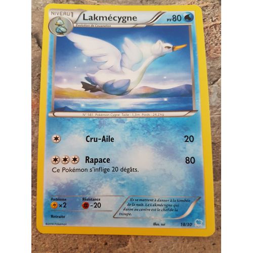 Lakmécygne Xy Trainer Kit Suicune 18/30