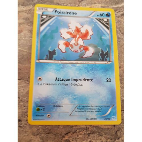 Poissirène Xy Trainer Kit Suicune 26/30