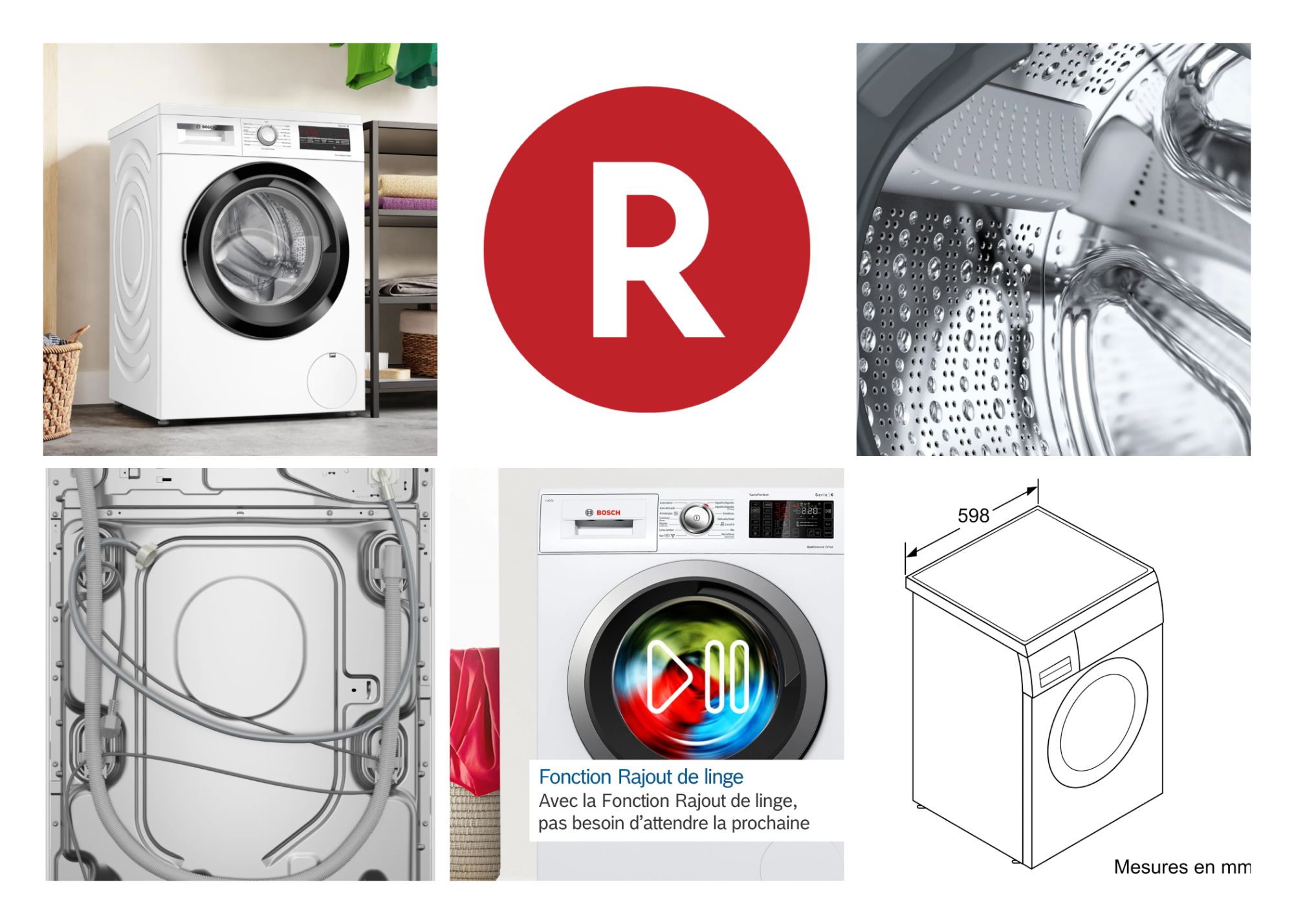 Lave-linge Bosch WUU28T69FR image 1 | Rakuten