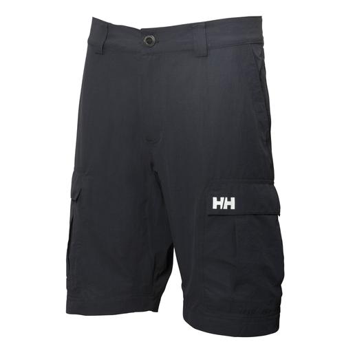 Short De Navigation Protection Uv- Qd Poches Cargo - Bleu Marine - Xs Bleu Marine S  Helly Hansen