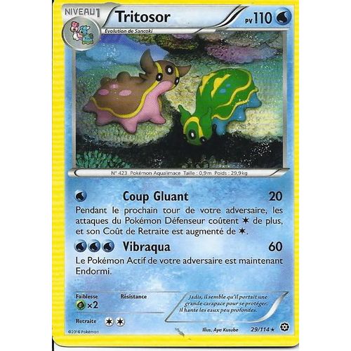 Pokémon - 29/114 - Tritosor - Xy - Offensive Vapeur - Rare