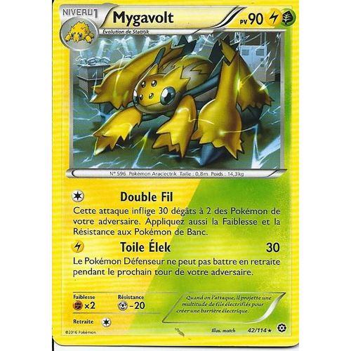 Pokémon - 42/114 - Mygavolt - Xy - Offensive Vapeur - Rare