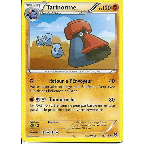 Pokémon - 55/114 - Tarinorme - Xy - Offensive Vapeur - Rare