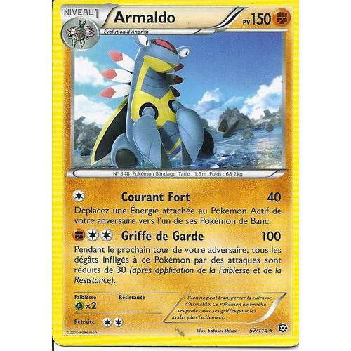 Pokémon - 57/114 - Armaldo - Xy - Offensive Vapeur - Rare