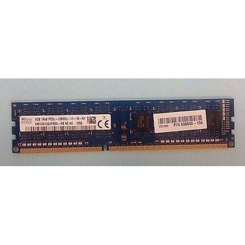 SK hynix 4GB HMT451U6AFR8A-PB N0 AA 1RX8 PC3L-12800U DIMM 240PIN Memory