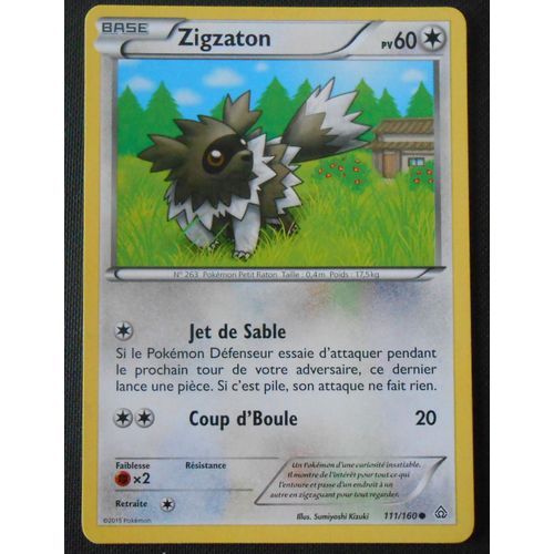 Pokémon - 111/160 - Xy - Primo Choc - Zigzaton - Commune