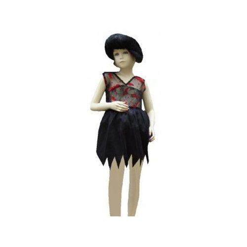 Deguisement Fille : Sorciere 5 A 6 Ans - Robe - Costume Halloween - Enfant