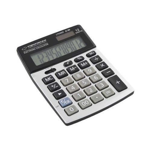 Esperanza ECL102 NEWTON - Calculatrice de bureau - 12 chiffres