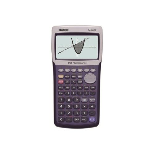 Casio FX-9860G - Calculatrice graphique - USB - 10 chiffres + 2 exposants - pile