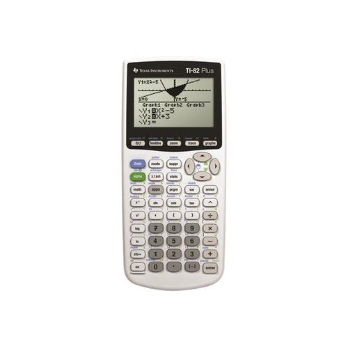 Texas Instruments TI-82 Plus - Calculatrice graphique - pile