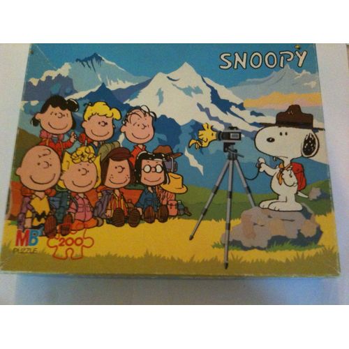 Puzzle Snoopy 200 Pièces 1989