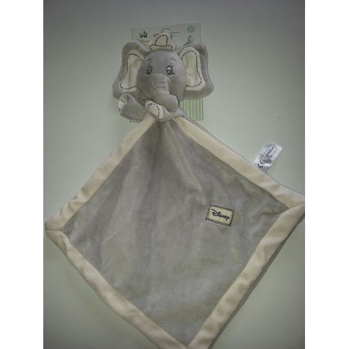 Doudou Elephant Dumbo Nicotoy Disney Beige Gris