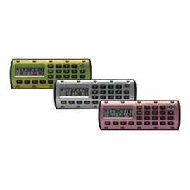 HP Quick Calc F2218AA - Calculatrice de poche - pile - argent, vert, rose (pack de 3)