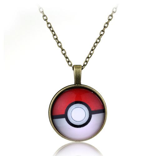 Collier Fantaisie Dresseur Sacha Jeux Vidéo Manga Anime Pokeball Pikachu Tendance Fashion - Black Sugar Paris Déguisement Cosplay Mode Lolita Et Gothique