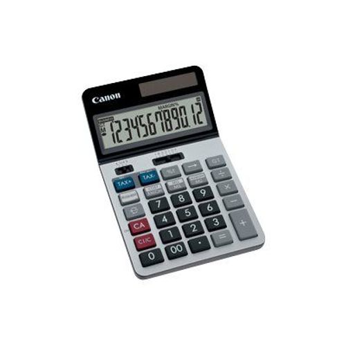 Canon KS-1220TSG - Calculatrice de bureau - 12 chiffres - panneau solaire, pile - argent